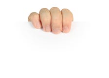 Hand Holding Advertising Royalty Free Stock Photo Hand Holding Advertising Royalty Free Stock Photo