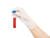 t bar blood test Stock Test   Holding Image Blood Tube Image: In Hand 6184351
