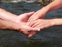 Hand In A Hand Stock Photo Hand In A Hand Stock Photo