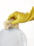 Hand In Rubber Glove 16 Stock Images