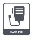 hand mic icon in trendy design style. hand mic icon isolated on white background. hand mic vector icon simple and modern flat royalty free illustration hand mic icon in trendy design style. hand mic icon isolated on white background. hand mic vector icon simple and modern flat royalty free illustration