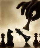 Hand Moving Chess Piece Royalty Free Stock Photo Hand Moving Chess Piece Royalty Free Stock Photo