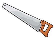 Download Cartoon Hand Saw Or Hacksaw Stock Vector - Image: 37724975