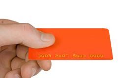 Hand With Blank Discount Card Royalty Free Stock Image Hand With Blank Discount Card Royalty Free Stock Image
