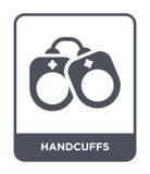handcuffs icon in trendy design style. handcuffs icon isolated on white background. handcuffs vector icon simple and modern flat vector illustration handcuffs icon in trendy design style. handcuffs icon isolated on white background. handcuffs vector icon simple and modern flat vector illustration