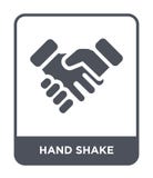 Handerschütterungsikone in der modischen Entwurfsart Handerschütterungsikone lokalisiert auf weißem Hintergrund Handerschütterung lizenzfreie abbildung Handerschütterungsikone in der modischen Entwurfsart Handerschütterungsikone lokalisiert auf weißem Hintergrund Handerschütterung lizenzfreie abbildung