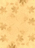 Handmade Paper Texture Gold Stock Image