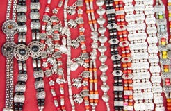 Handmade silver belt handcraft as vintage fashion accessories for women sale in traditional shop in Thailand and myanmar stock images Handmade silver belt handcraft as vintage fashion accessories for women sale in traditional shop in Thailand and myanmar stock images