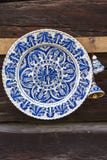 Handmade традиционная покрашенная гончарня Стоковые Изображения RF Handmade традиционная покрашенная гончарня Стоковые Изображения RF