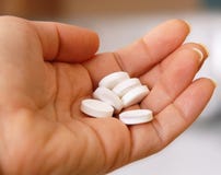 handpills royaltyfri foto handpills royaltyfri foto