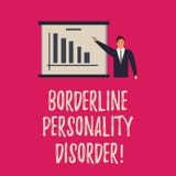 Handschriftstext, der Borderline-Persönlichkeitsstörung schreibt Geistesstörung der Konzeptbedeutung markiert von instabilem Stim lizenzfreie abbildung Handschriftstext, der Borderline-Persönlichkeitsstörung schreibt Geistesstörung der Konzeptbedeutung markiert von instabilem Stim lizenzfreie abbildung