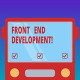 Handschriftstext Front End Development Konzeptbedeutung, die Daten zur grafischen Schnittstelle ändert, damit Benutzer gezogene f lizenzfreie abbildung Handschriftstext Front End Development Konzeptbedeutung, die Daten zur grafischen Schnittstelle ändert, damit Benutzer gezogene f lizenzfreie abbildung