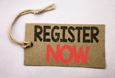 Handschrifttexttitelinspirations-Vertretung Register jetzt Geschäftskonzept für Ausrichtung für geschrieben auf Preispapier auf T stockfotografie Handschrifttexttitelinspirations-Vertretung Register jetzt Geschäftskonzept für Ausrichtung für geschrieben auf Preispapier auf T stockfotografie