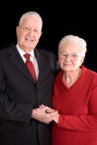 Handsome Elderly Couple Royalty Free Stock Photography