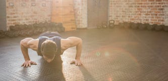 Handsome Man Doing Wide Arm Push Ups Royalty Free Stock Images Handsome Man Doing Wide Arm Push Ups Royalty Free Stock Images
