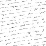 Handwriting background seamless pattern grunge letters words royalty free illustration Handwriting background seamless pattern grunge letters words royalty free illustration