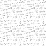 Handwriting scientific background seamless pattern physics equations stock illustration Handwriting scientific background seamless pattern physics equations stock illustration