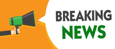 Handwriting text Breaking News. Concept meaning Special Report Announcement Happening Current Issue Flashnews Man holding megaphon vector illustration Handwriting text Breaking News. Concept meaning Special Report Announcement Happening Current Issue Flashnews Man holding megaphon vector illustration
