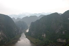 Hang Mua Temple Ninh Binh landskap, mummel Noi Vietnam Dec 2018 fotografering för bildbyråer Hang Mua Temple Ninh Binh landskap, mummel Noi Vietnam Dec 2018 fotografering för bildbyråer