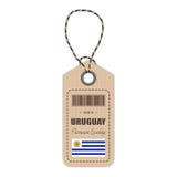 Hang Tag Made In Uruguay mit der Flaggen-Ikone lokalisiert auf einem weißen Hintergrund Auch im corel abgehobenen Betrag lizenzfreie abbildung Hang Tag Made In Uruguay mit der Flaggen-Ikone lokalisiert auf einem weißen Hintergrund Auch im corel abgehobenen Betrag lizenzfreie abbildung