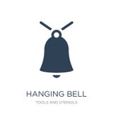 hanging bell icon in trendy design style. hanging bell icon isolated on white background. hanging bell vector icon simple and stock illustration hanging bell icon in trendy design style. hanging bell icon isolated on white background. hanging bell vector icon simple and stock illustration