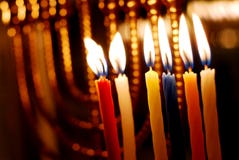 Hanukkah Candles Stock Image Hanukkah Candles Stock Image