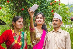 Happy asian girl taking selfie with Smartphone royalty free stock photos Happy asian girl taking selfie with Smartphone royalty free stock photos