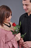 Happy Beautiful Teenage Couple Stock Images Happy Beautiful Teenage Couple Stock Images