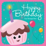 Happy Birthday Card royalty free illustration Happy Birthday Card royalty free illustration
