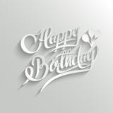 Happy Birthday Lettering Greeting Card