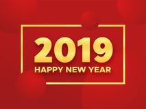 Happy Chinese New Year 2019 of the Pig Royalty Free Stock Image Happy Chinese New Year 2019 of the Pig Royalty Free Stock Image