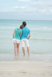 Happy Couple On The Beach Stock Photo Happy Couple On The Beach Stock Photo