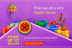 Happy Diwali holiday offer vector illustration Happy Diwali holiday offer vector illustration