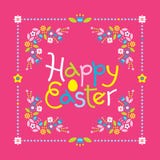Happy Easter colorful lettering royalty free illustration Happy Easter colorful lettering royalty free illustration