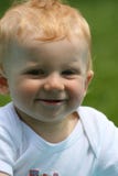 Happy Face Of A Baby Boy Royalty Free Stock Image