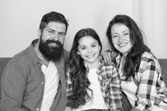 Happy family concept. mother and father love daughter. little girl with parents. trust and relative bonds. man and woman stock images Happy family concept. mother and father love daughter. little girl with parents. trust and relative bonds. man and woman stock images