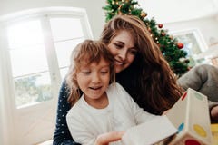 Happy family having Christmas dinner stock images Happy family having Christmas dinner stock images