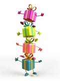 Happy Gifts Stock Images