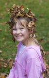 Happy Girl In The Leaves. Happy Girl In The Leaves.