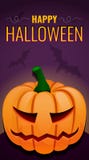 Happy halloween concept background, cartoon style stock illustration Happy halloween concept background, cartoon style stock illustration