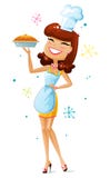 Happy Housewife Royalty Free Stock Images Happy Housewife Royalty Free Stock Images