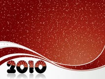 Happy new year. Red abstract Happy new year 2010 background stock illustration Happy new year. Red abstract Happy new year 2010 background stock illustration