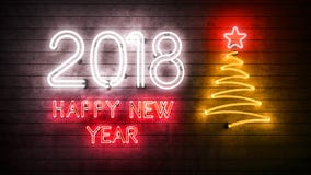 2018 Happy New Year 2018 stock image 2018 Happy New Year 2018 stock image