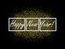 Happy New Year background. Greeting card design template. Vector illustration. EPS 10. stock illustration Happy New Year background. Greeting card design template. Vector illustration. EPS 10. stock illustration