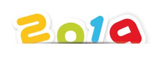 2019 Happy new year background with shadow. 2019 Happy new year background simple royalty free illustration 2019 Happy new year background with shadow. 2019 Happy new year background simple royalty free illustration