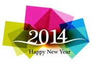 Happy new Year 2014 Beautiful celebration. Colorful background vector illustration Happy new Year 2014 Beautiful celebration. Colorful background vector illustration