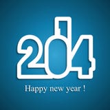 Happy new Year 2014 Beautiful celebration. Colorful design stock illustration Happy new Year 2014 Beautiful celebration. Colorful design stock illustration