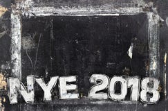 Happy new year 2018 royalty free stock image Happy new year 2018 royalty free stock image