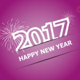 2017 Happy New Year on pink background. Stock vector royalty free illustration 2017 Happy New Year on pink background. Stock vector royalty free illustration