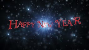 Happy New Year Text On Black Backround Full of Snow, Stars and Light 3D Rendering. Happy New Year Text On Black Backround Full of Snow, Stars and Light vector illustration Happy New Year Text On Black Backround Full of Snow, Stars and Light 3D Rendering. Happy New Year Text On Black Backround Full of Snow, Stars and Light vector illustration